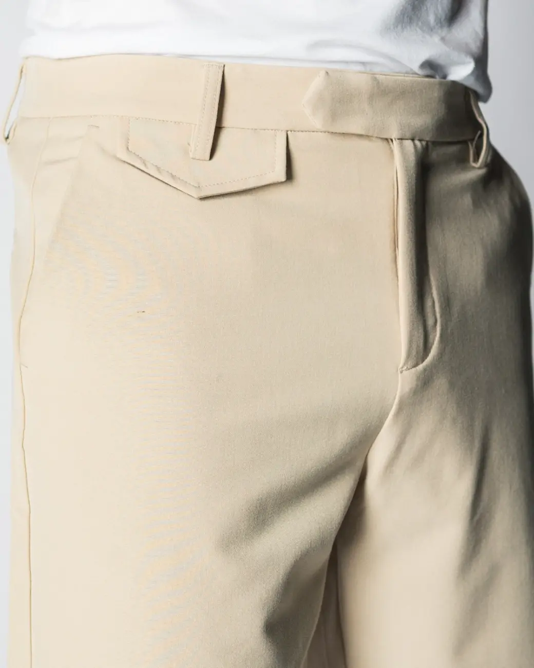 Zumo Slim Fit Shorts FORTE Beige