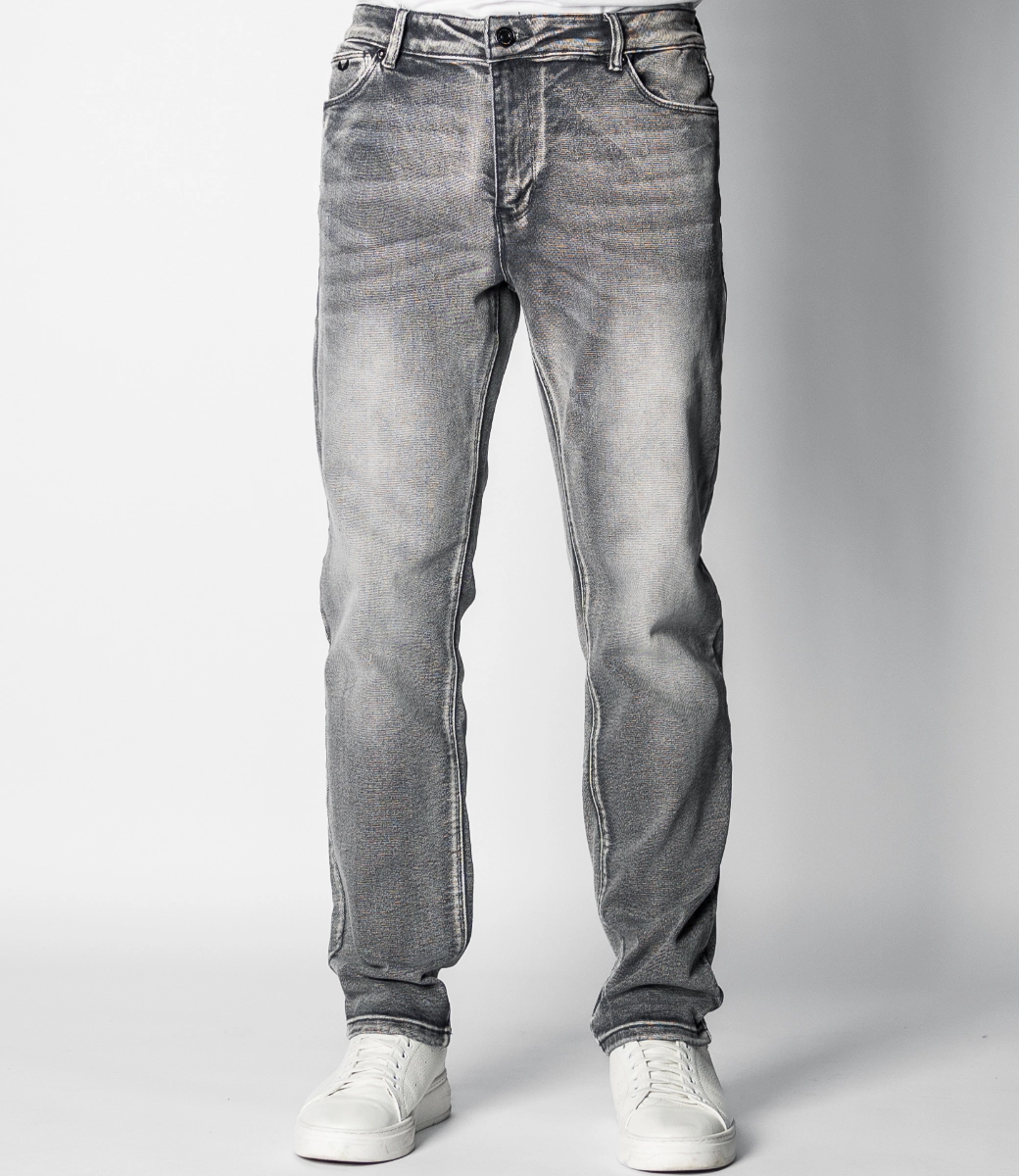 Zumo Straight Fit Jeans STOKE Grey