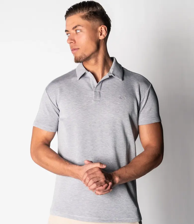 Zumo Regular Fit Polo's KENNY-B DenimMelange