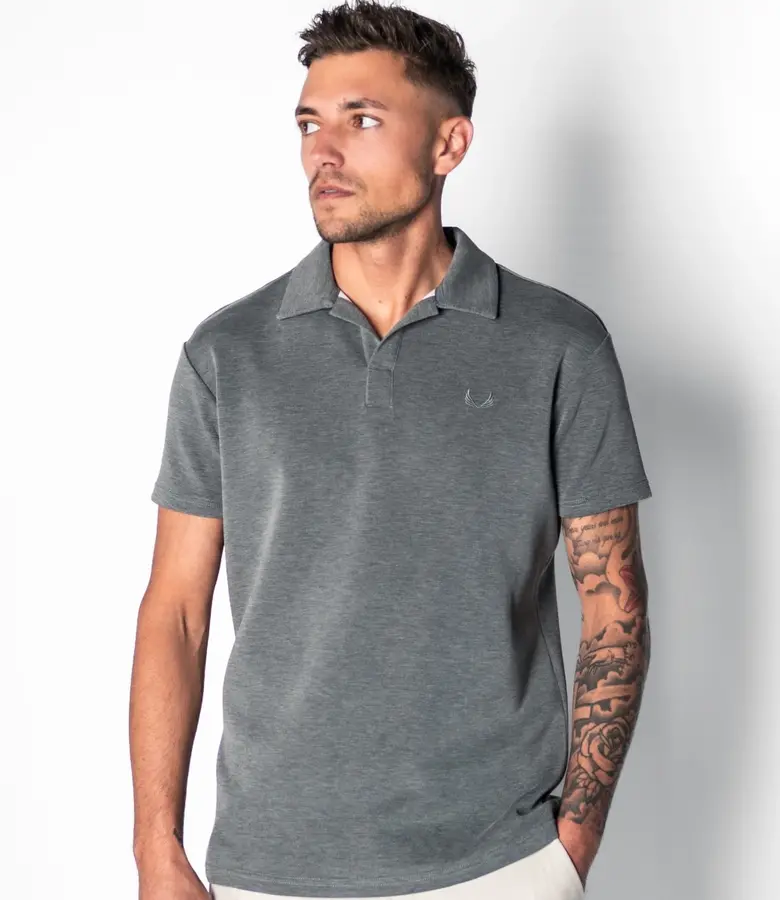 Zumo Regular Fit Polo's KENNY-B Grey