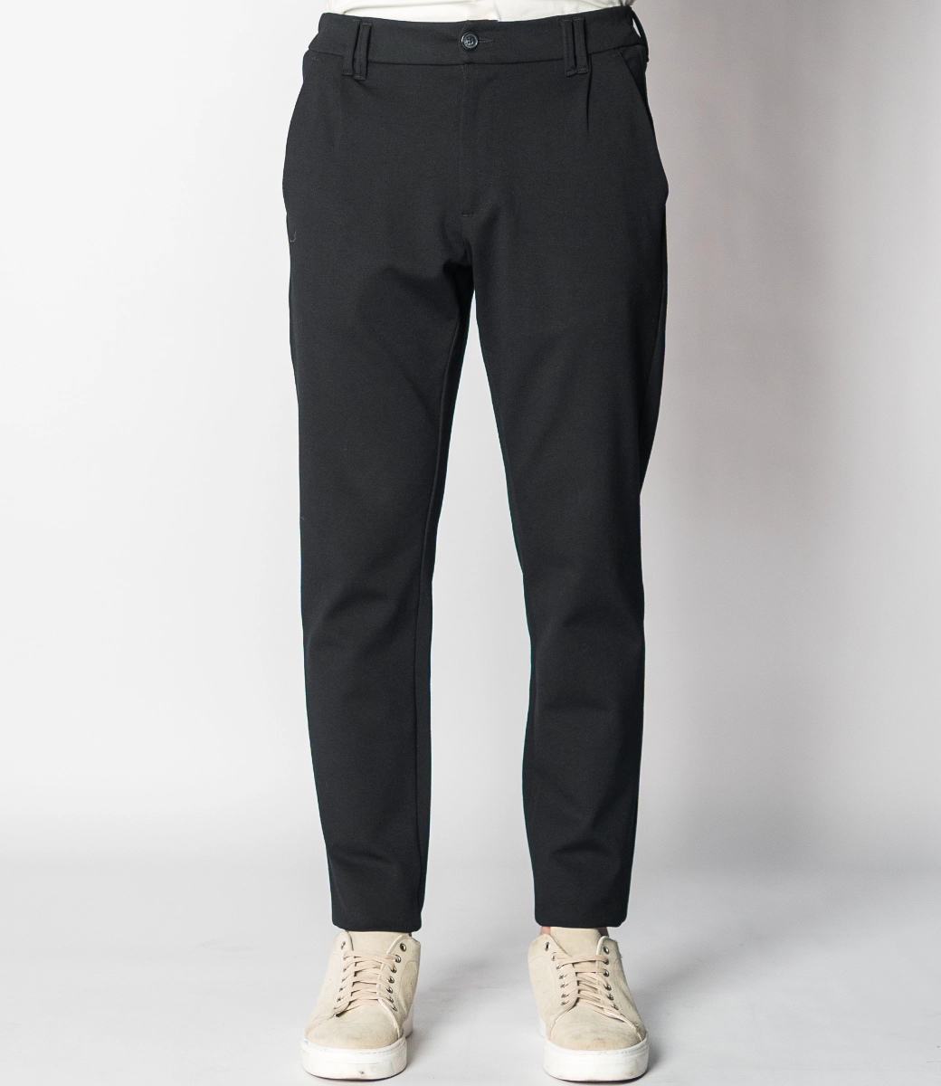 BUONO-PM-LONG Black - Regular Fit Pants
