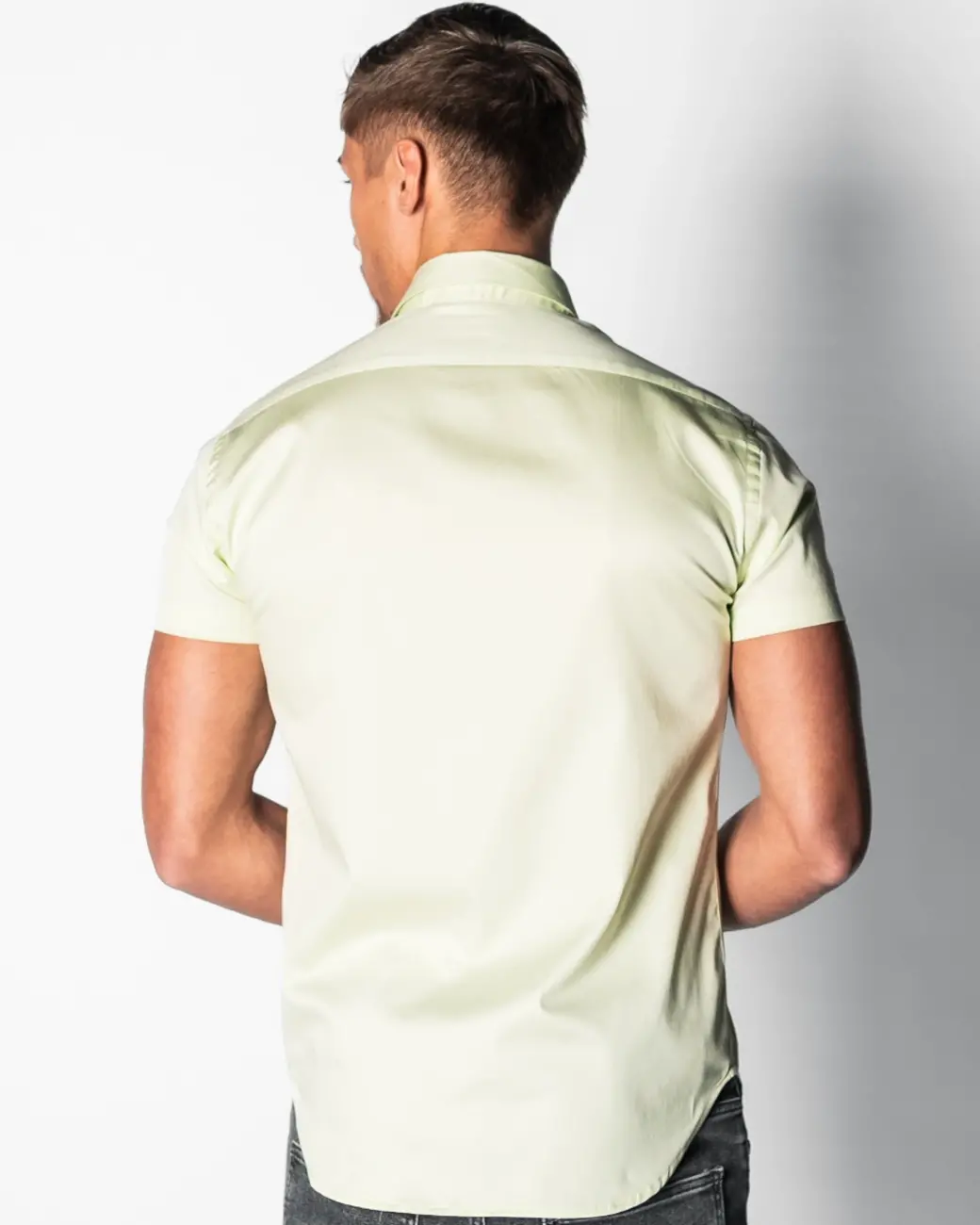 Zumo Regular Fit Shirts SCOTT-SS LightLime