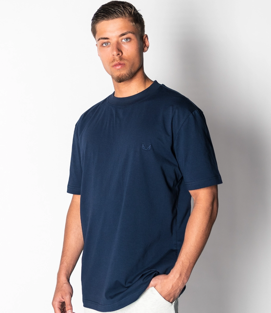 Zumo Loose Fit T-shirts TITAN Navy