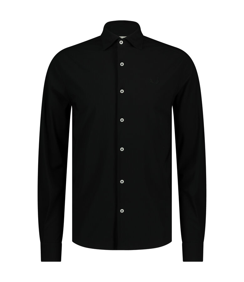 Zumo Slim Fit Shirts BROS Black