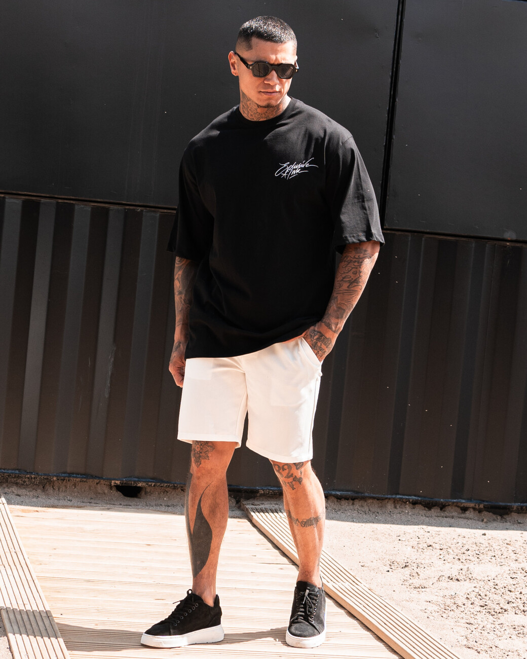 Zumo Oversized T-Shirts GONZA-IBIZA Black