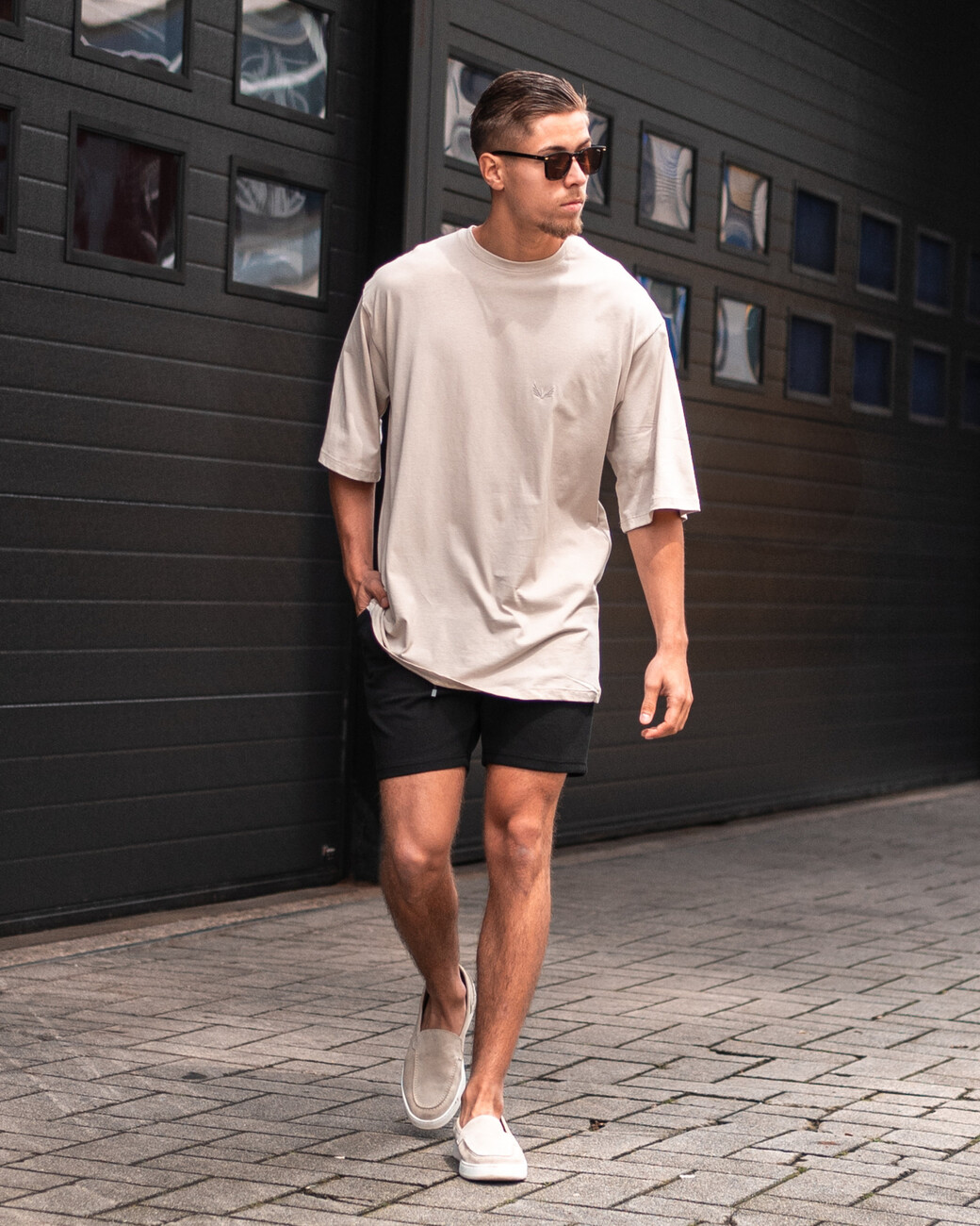 Zumo Oversized T-Shirts GONZA Sand