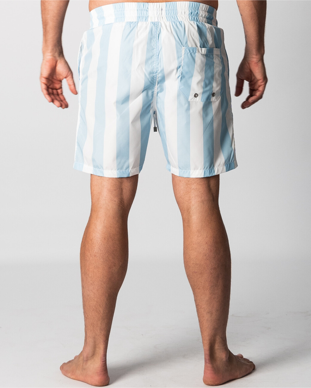 Zumo Slim Fit Swimwear SPARGI-STRIPE LightBlueWhite