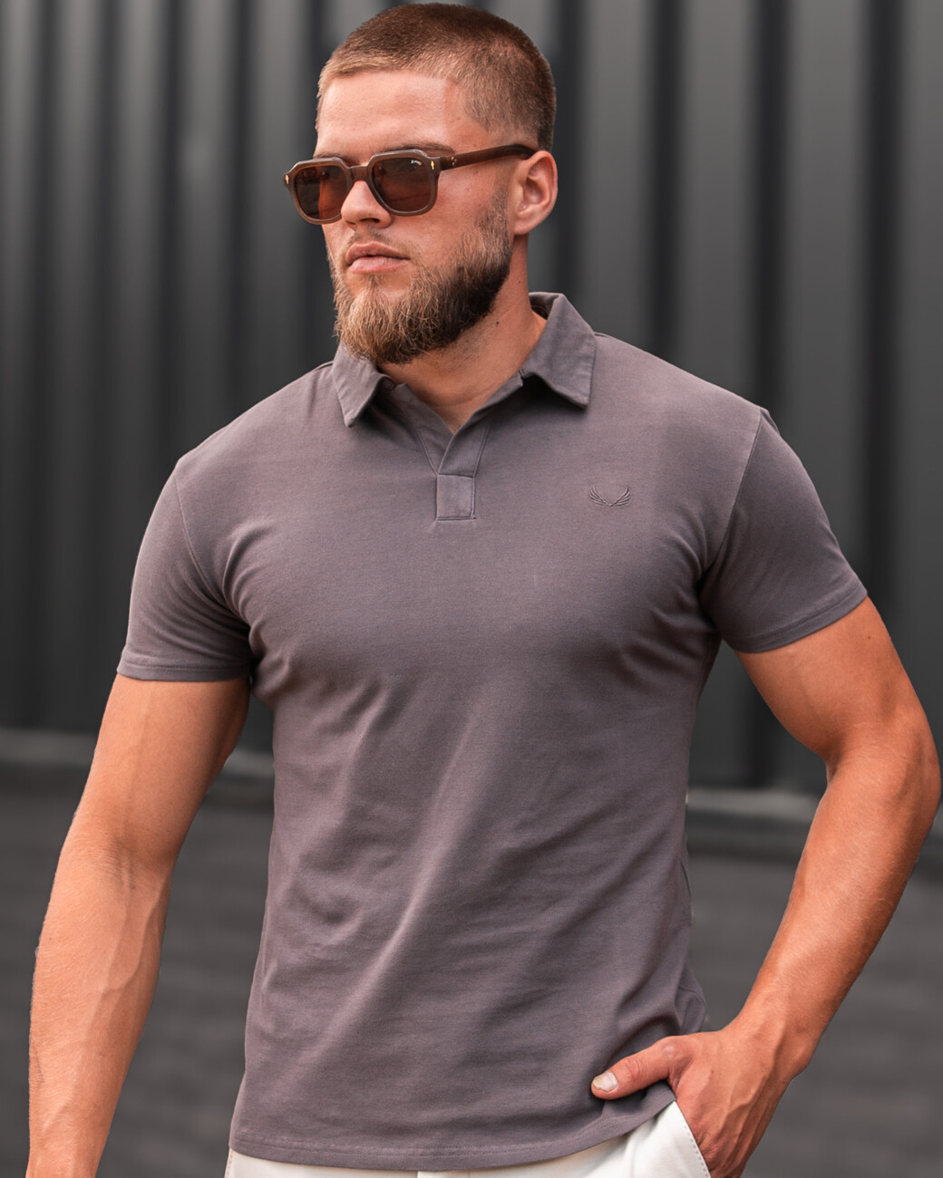 Zumo Regular Fit Polo's KENNY-NP DarkBrown