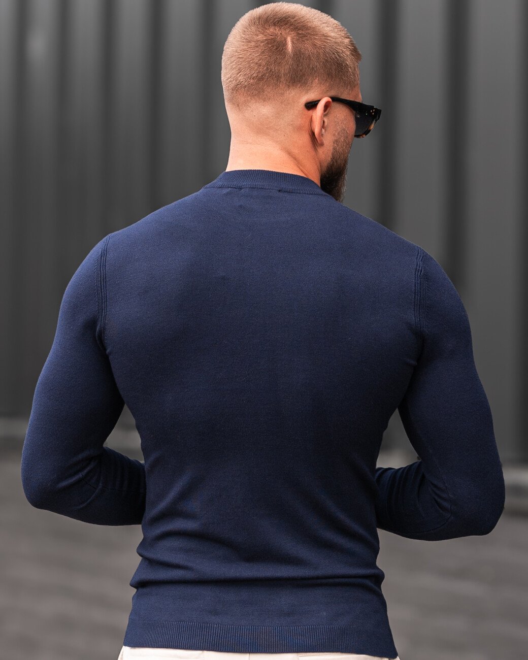 Zumo Slim Fit Pulls HOLLUM-II Navy