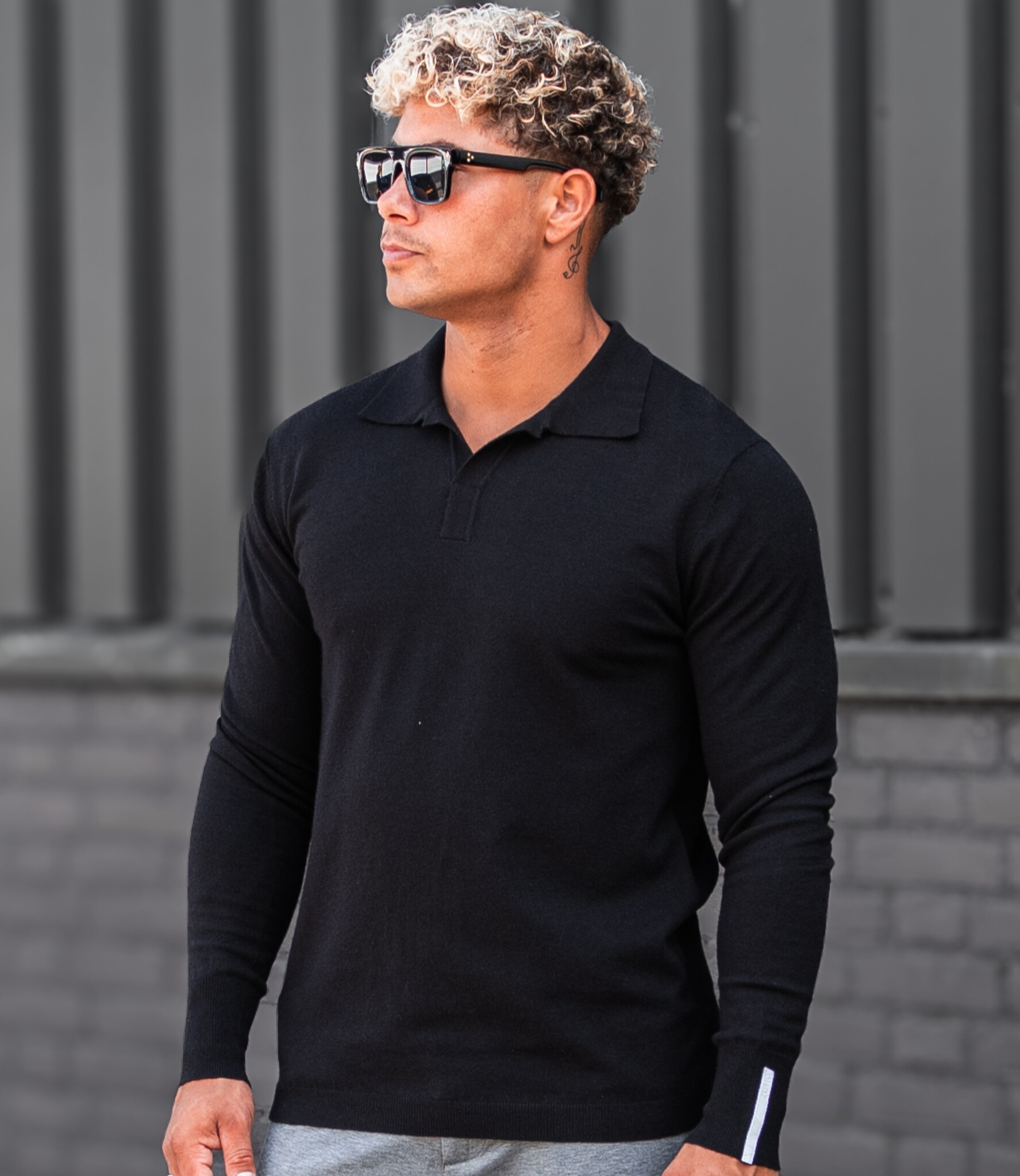 Zumo Regular Fit Pulls RICCIONE-LS Black