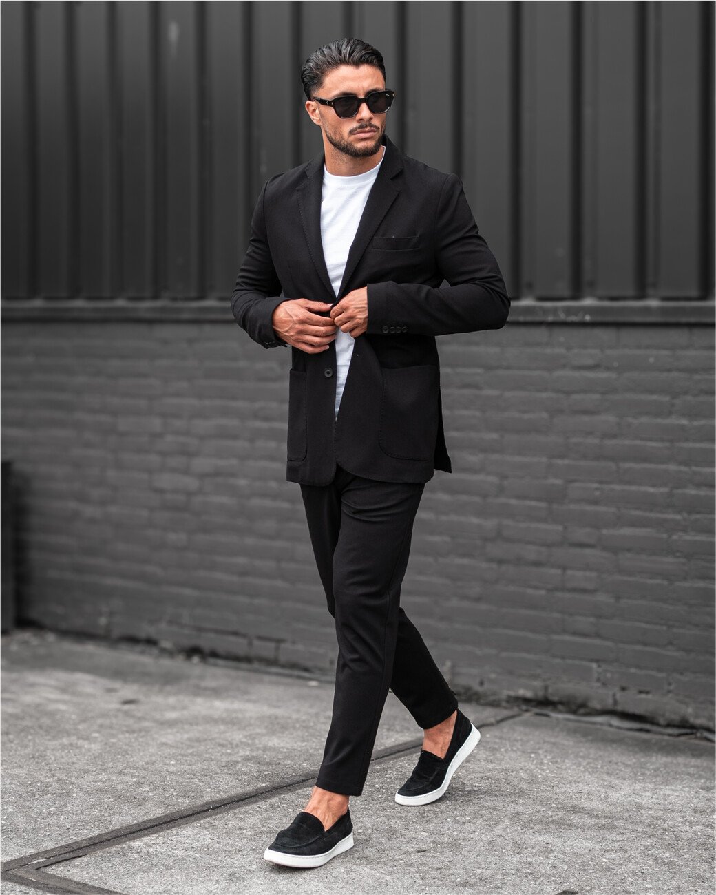 Zumo Slim Fit Blazers DORIAN Black