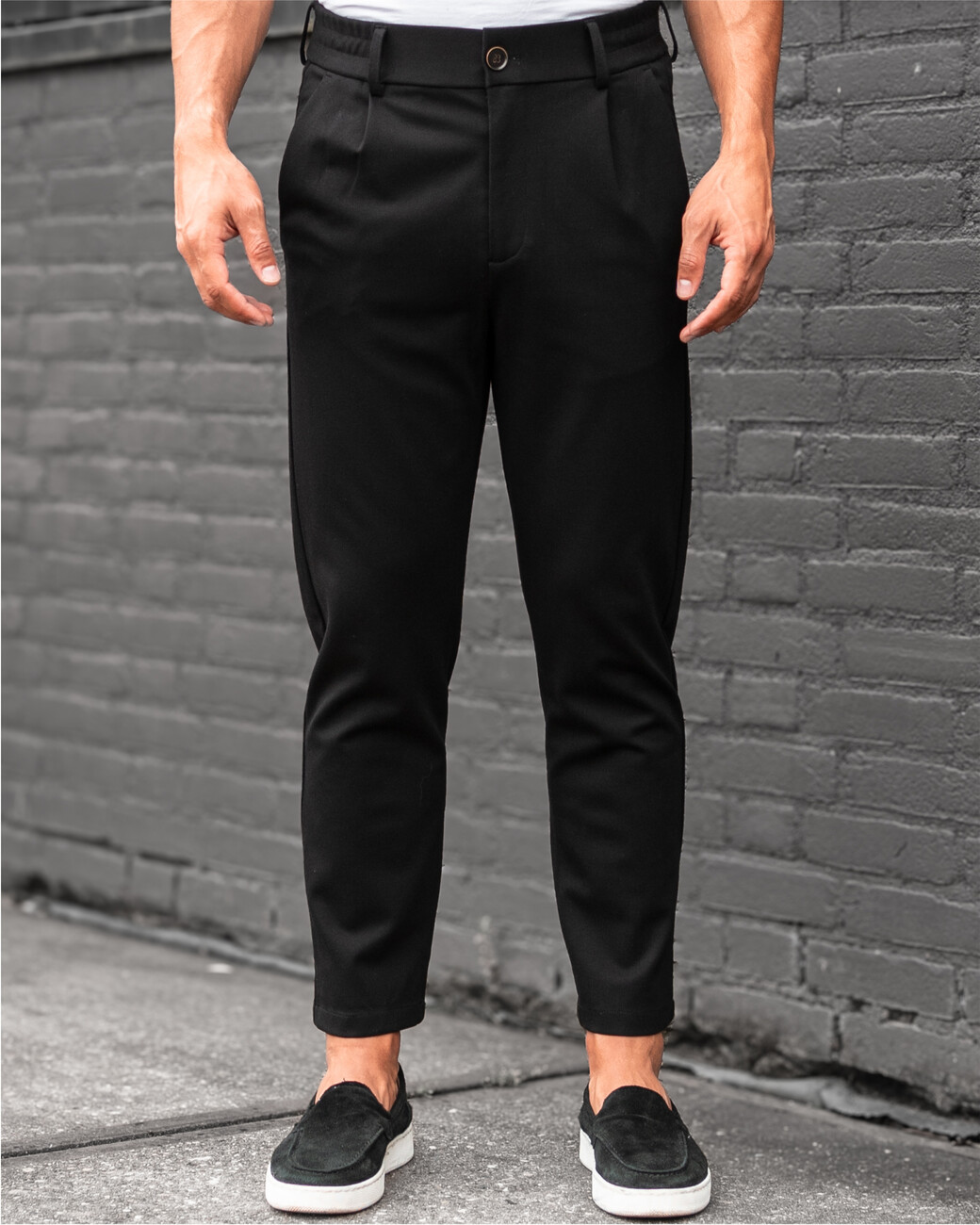 Zumo Regular Fit Pants OSCAR Black