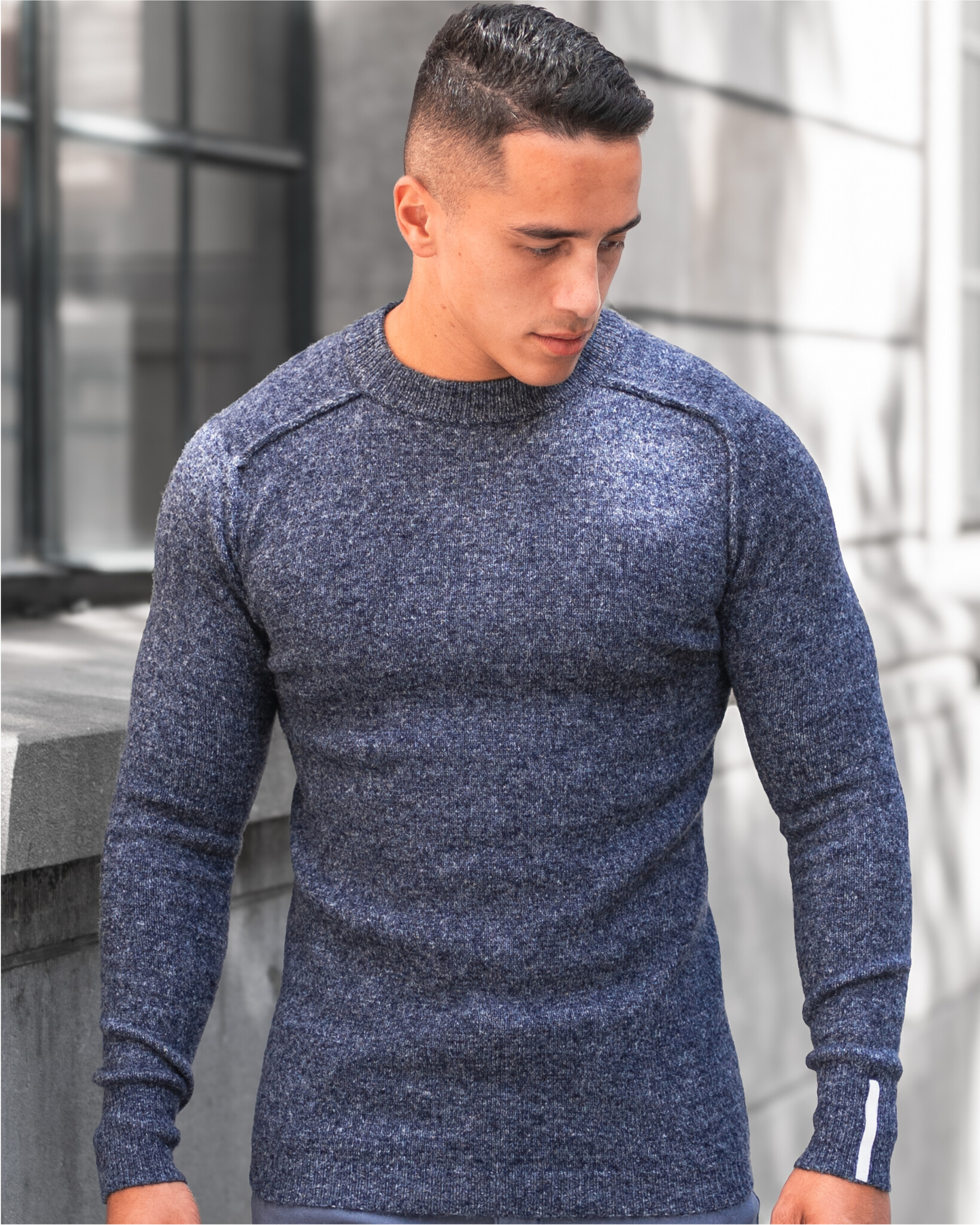 Zumo Regular Fit Pulls MALTHE-R Navy