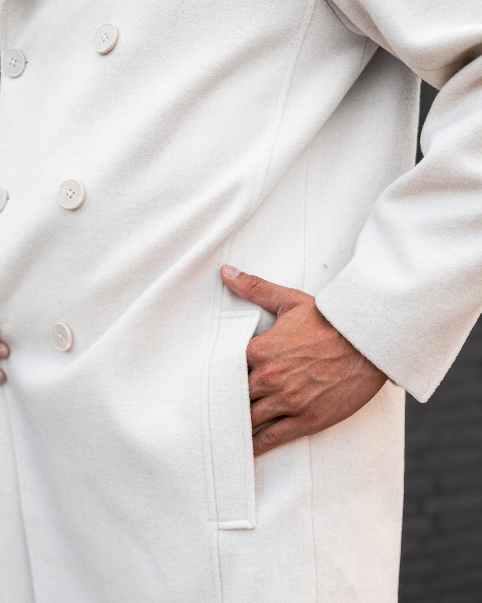 Zumo Loose Fit Coats BRADLEY Cream ZUMO