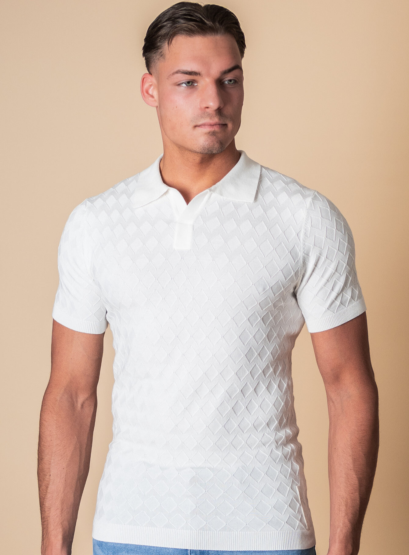 Zumo Slim Fit Pullovers RICCIANO Ecru