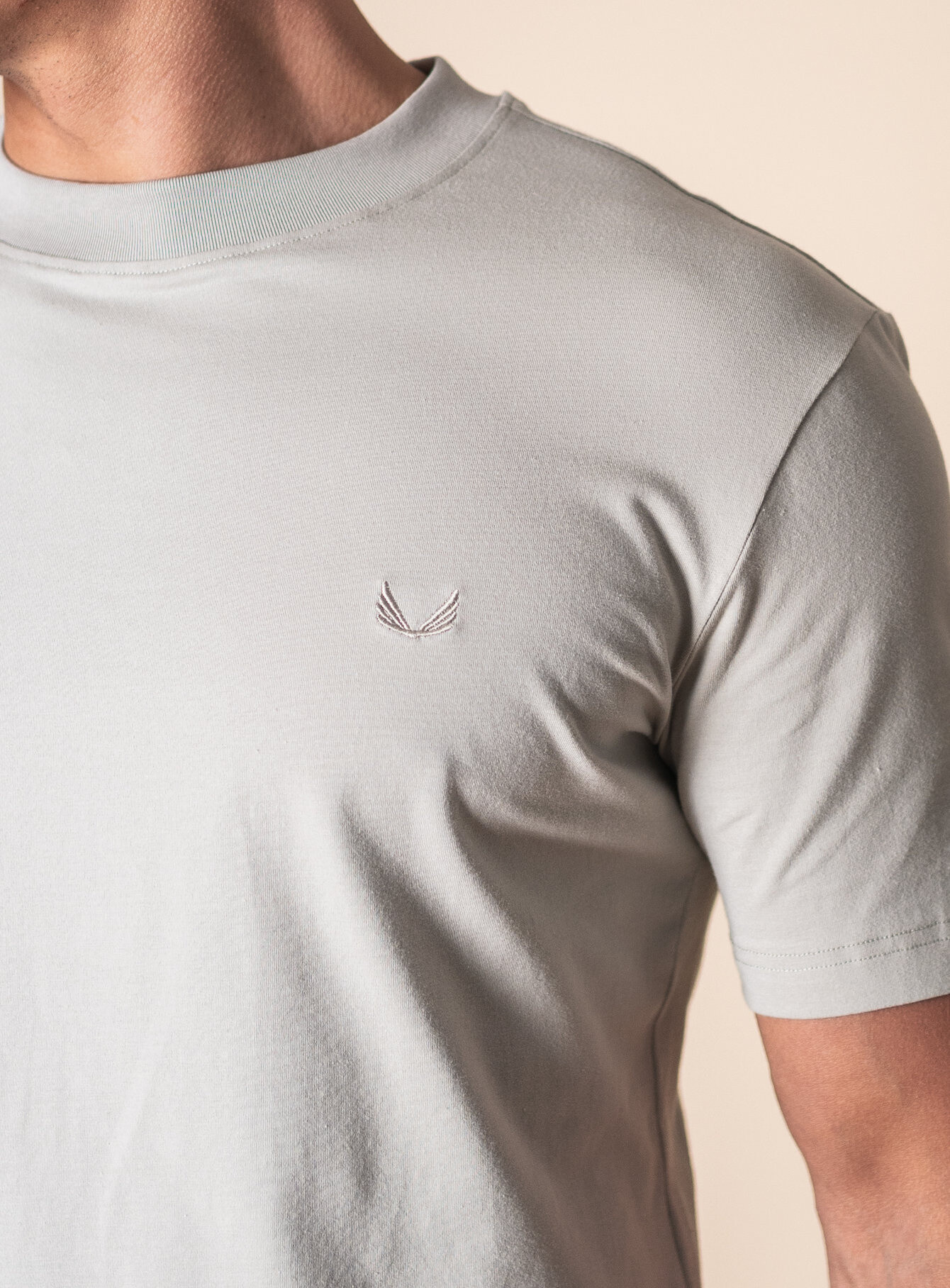 Zumo Regular Fit T-shirts TITAN Beige