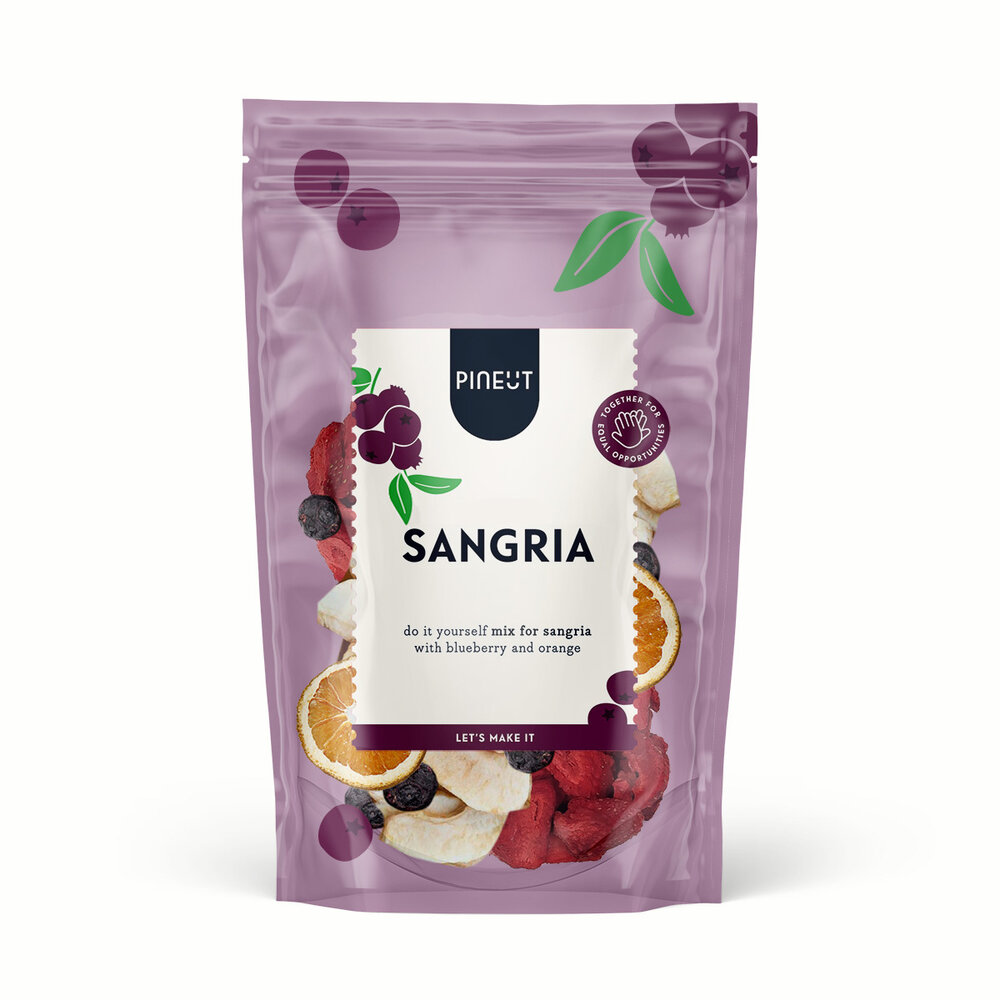 Pineut Sangria red wine BIO pouchbag Pineut Liqueurs