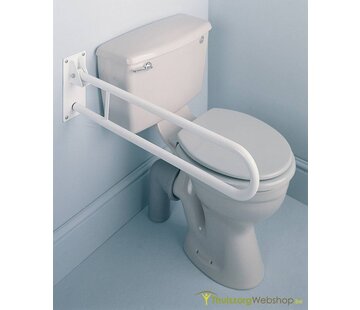 Opklapbare toiletbeugel met/zonder steunvoet