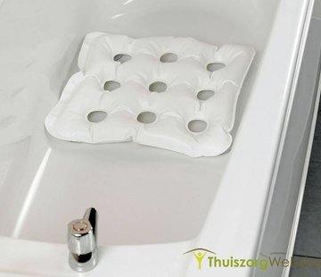 Opblaasbaar bad- en zitkussen