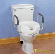 Toiletverhoger met armsteunen