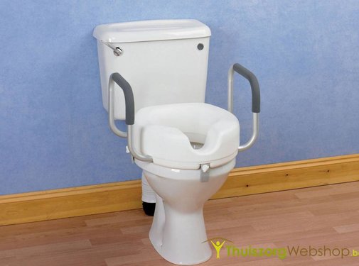 Toiletverhoger met armsteunen