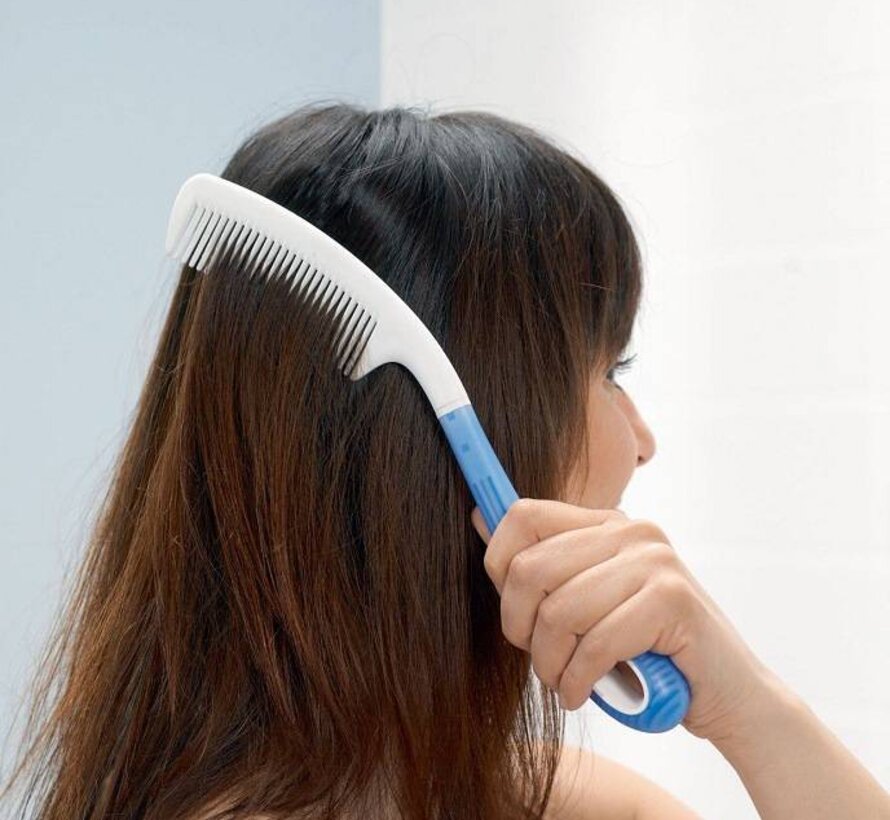 Verlengde kam of borstel