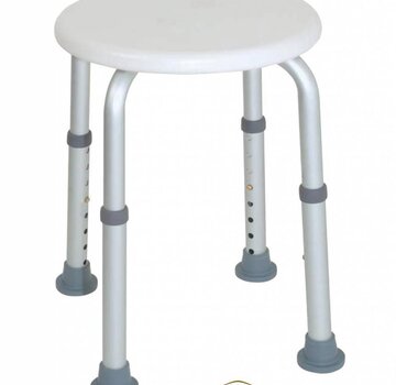 Douchekruk met ronde zitting