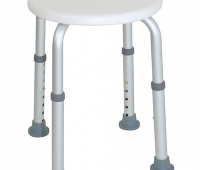 Douchekruk met ronde zitting