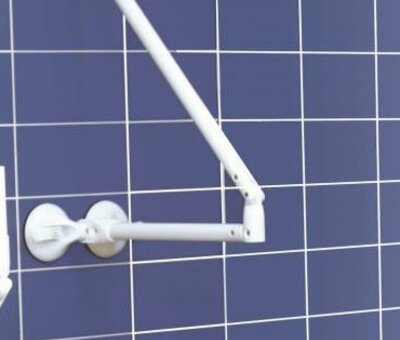 Toiletbeugel op 4 zuignappen