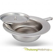 Metalen po met deksel