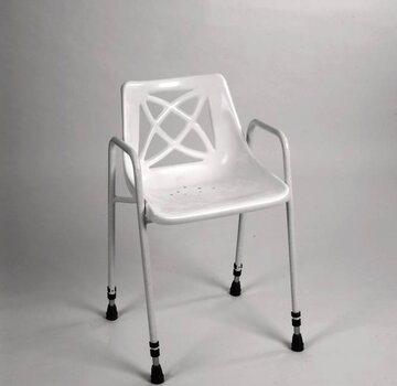 Douchestoel met armsteunen en rugleuning