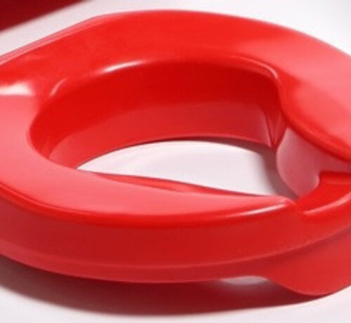 Toiletverhoger in contrastkleur