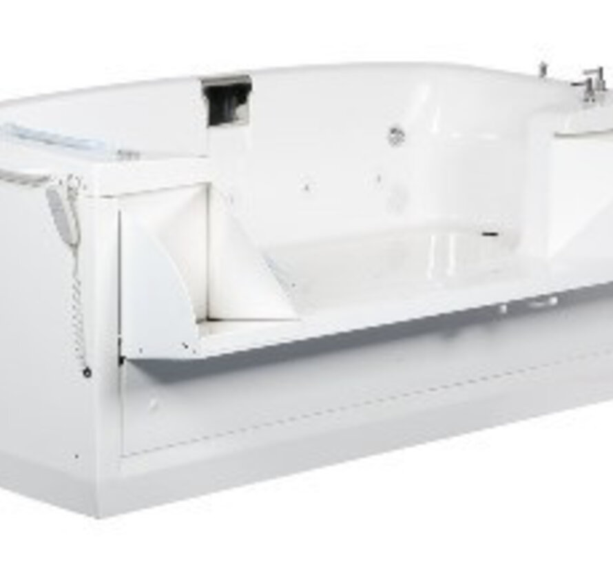 Contour hoog-laag bad