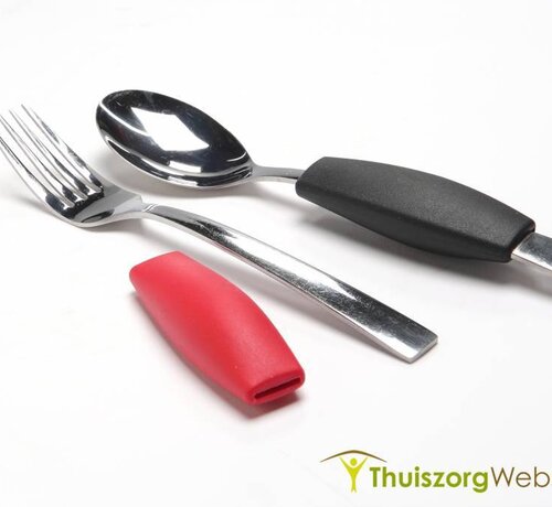 Handvatverdikking voor een vork of lepel