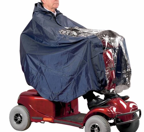 Scootmobiel regencape