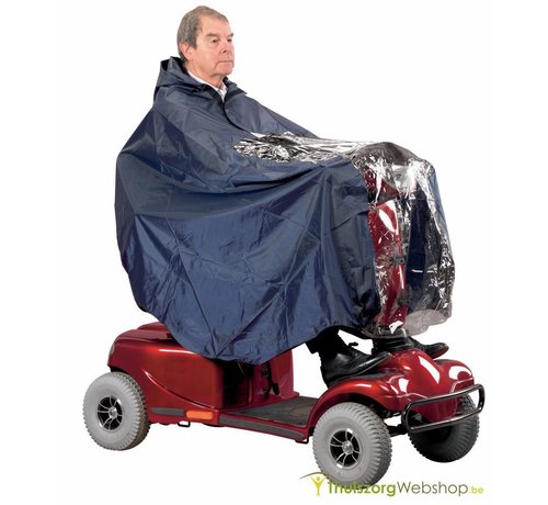 Scootmobiel regencape