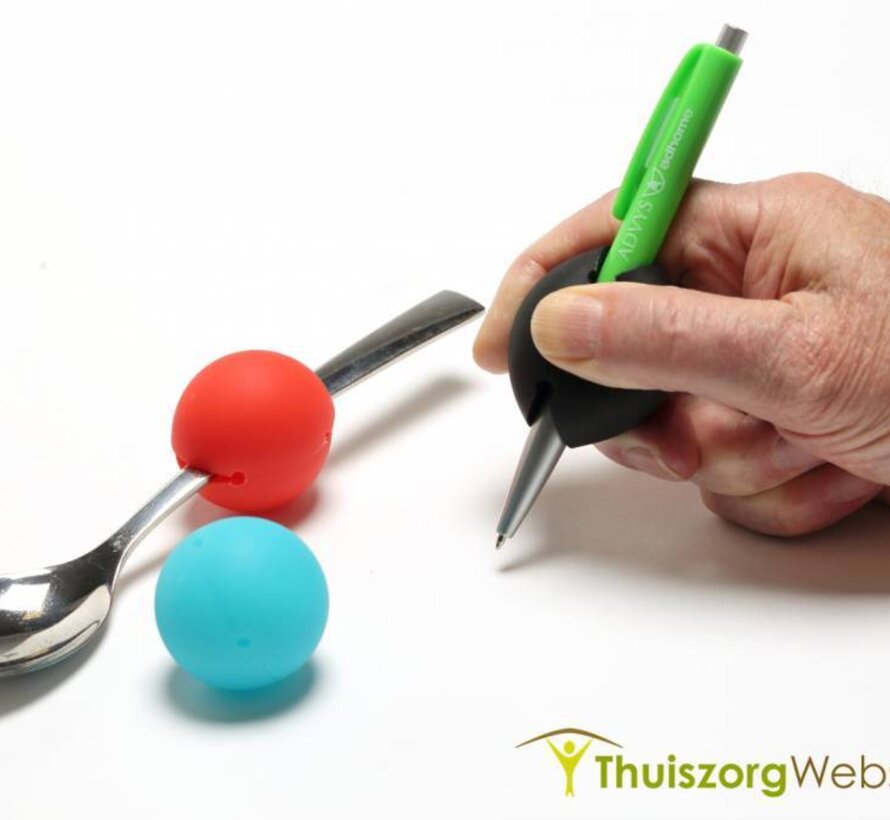 GripoBalls - Verdikking voor bestek of pen (per 3)
