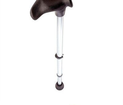 Wandelstok met anatomische palmgreep