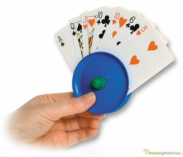 Speelkaartenhouder voor in de hand