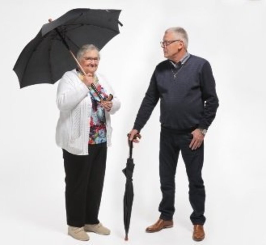 Paraplu en wandelstok in 2