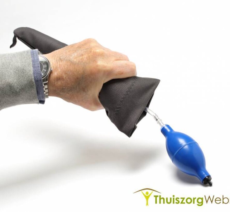 Opblaasbare handspalk voor contracturen