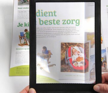Loep voor in de hand