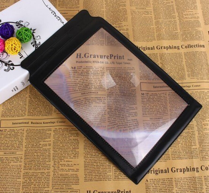 Loep voor in de hand