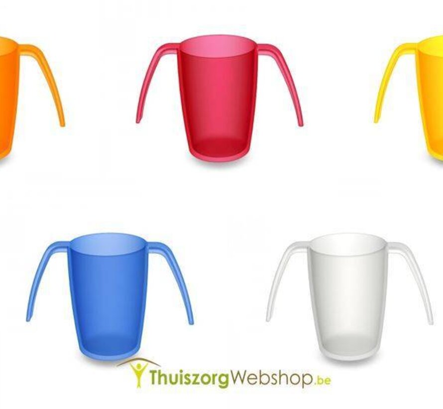 Beker met dubbel handvat