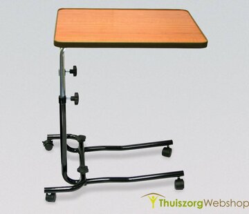Bedtafel in hoogte verstelbaar