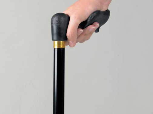 Wandelstok met anatomisch gevormd handvat