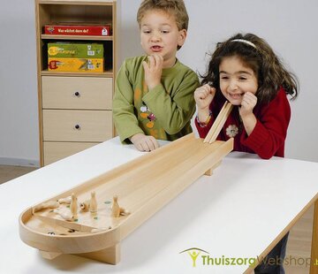 Houten tafelkegelspel