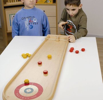 Curling voor op tafel