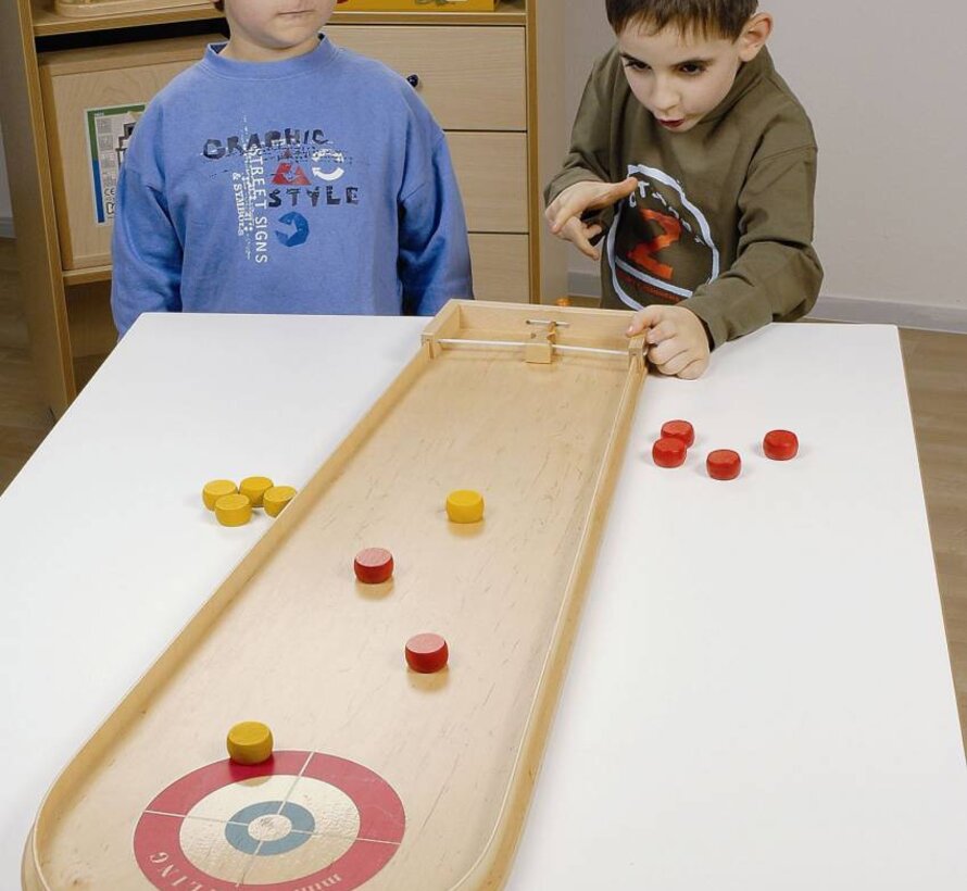 Curling voor op tafel