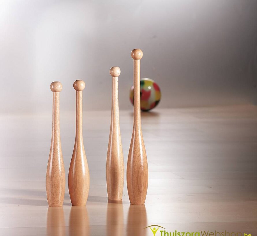 Houten kegel (2 groottes)